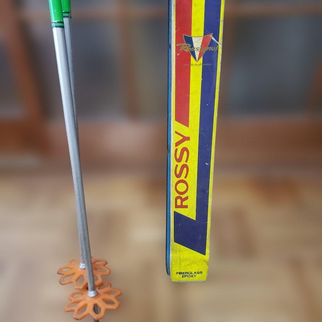 ROSSIGNOL スキー板 ビンディング付き(中古品)
