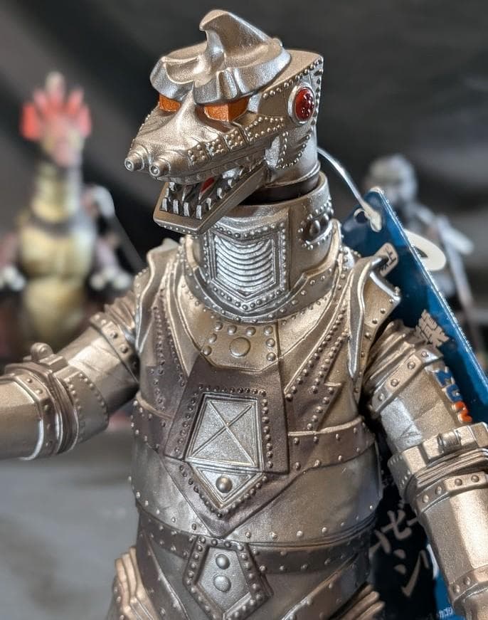 ゴジラ・メカゴジラ・チタノザウルス（バンダイ）ムービーモンスター３体セット