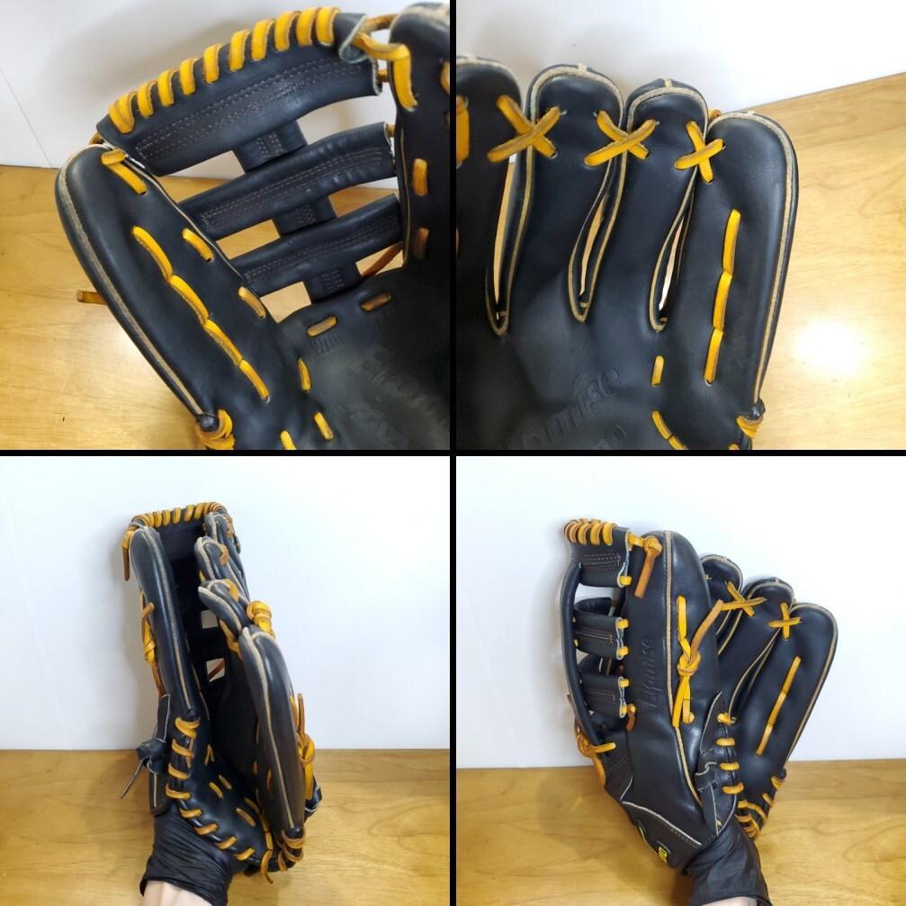 ミズノ エルプマイズ 限定モデル Mマークラベル 外野用 17N 軟式グローブ
