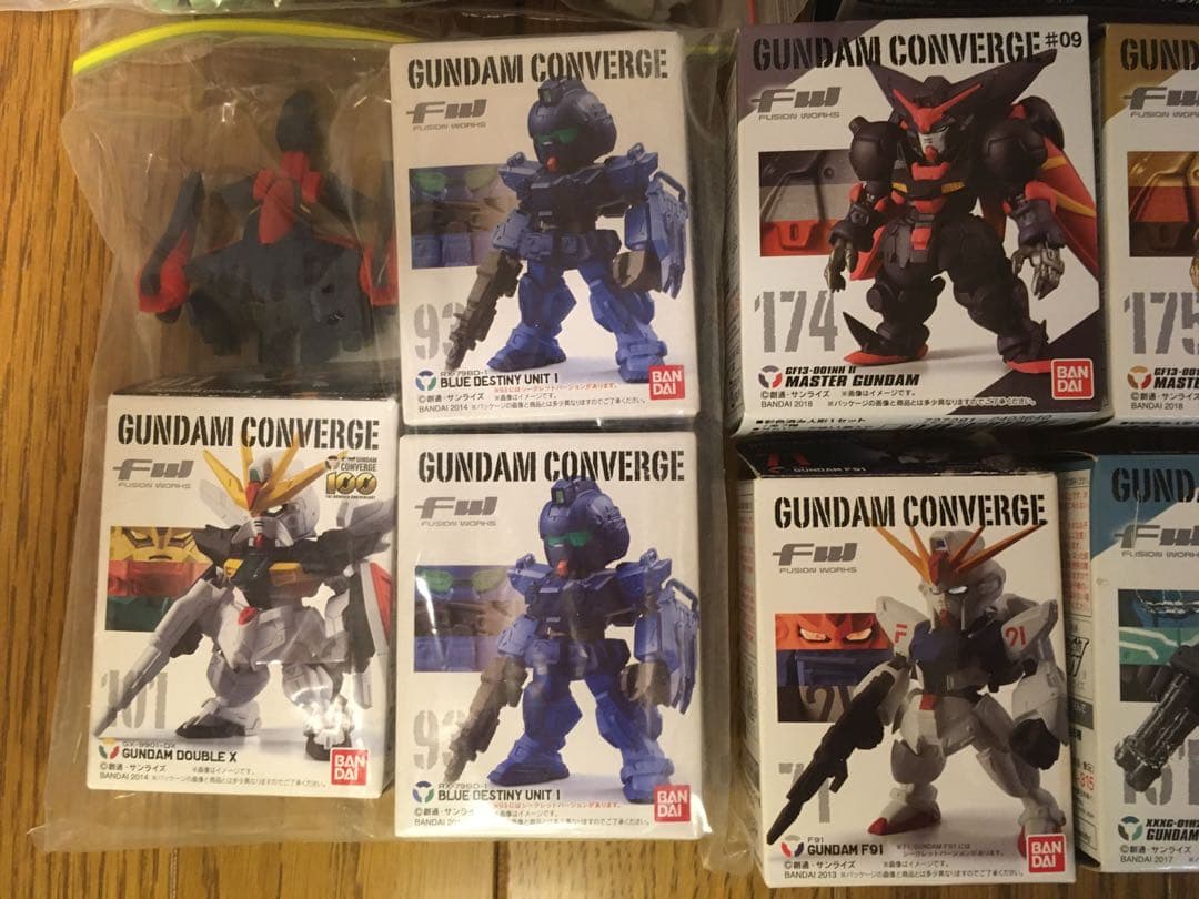 ガンダム コンバージ　EX デビルガンダム 他セット