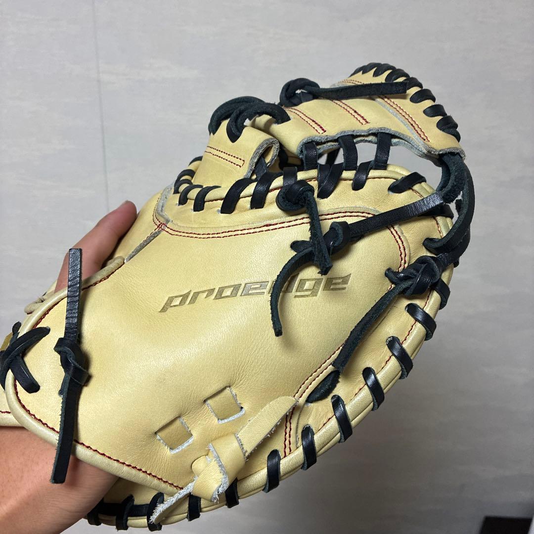 【ほぼ新品】SSK プロエッジキャッチャーミット軟式用