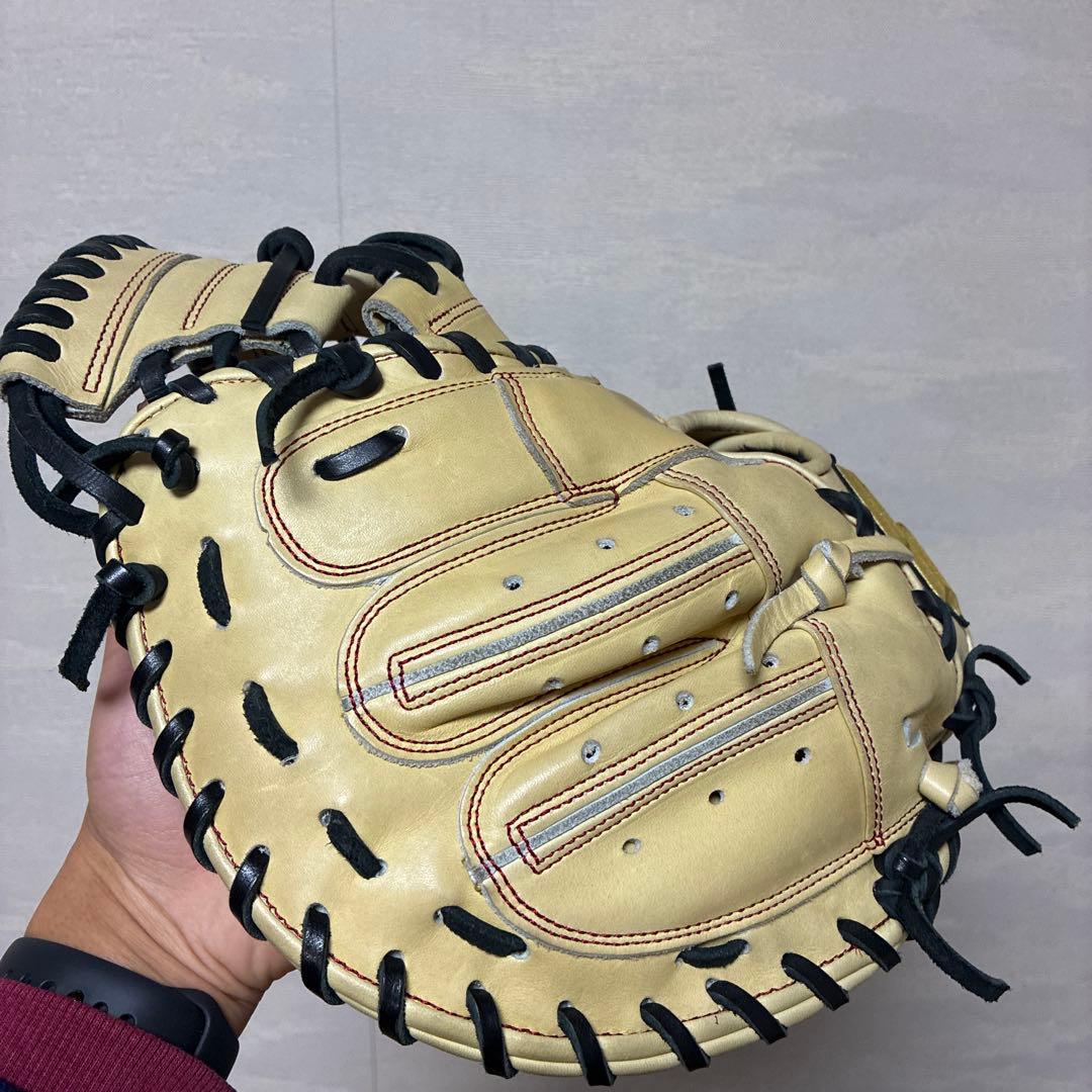 【ほぼ新品】SSK プロエッジキャッチャーミット軟式用