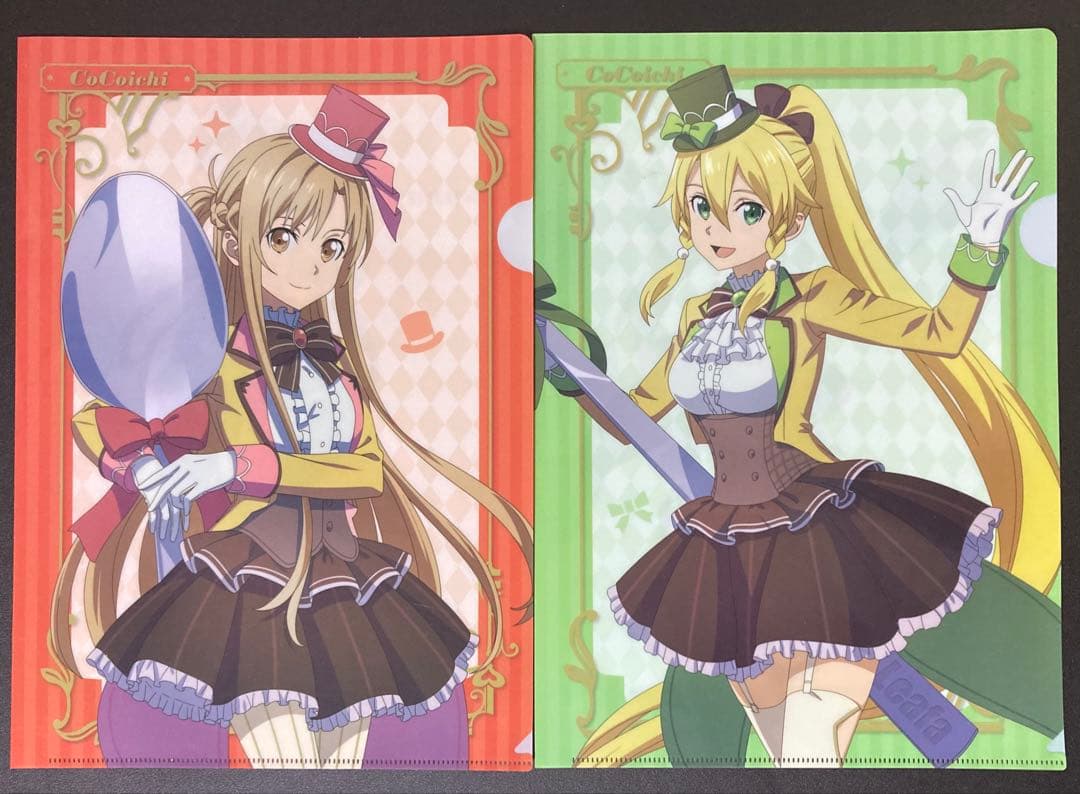 ソードアート・オンライン　クリアファイル　ロングポスター