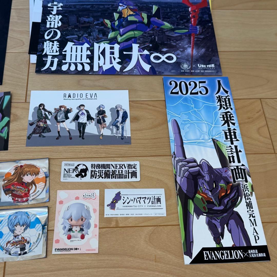 エヴァフェス フィールズ 限定缶バッジ コンプ セット eva おまけ バッチ
