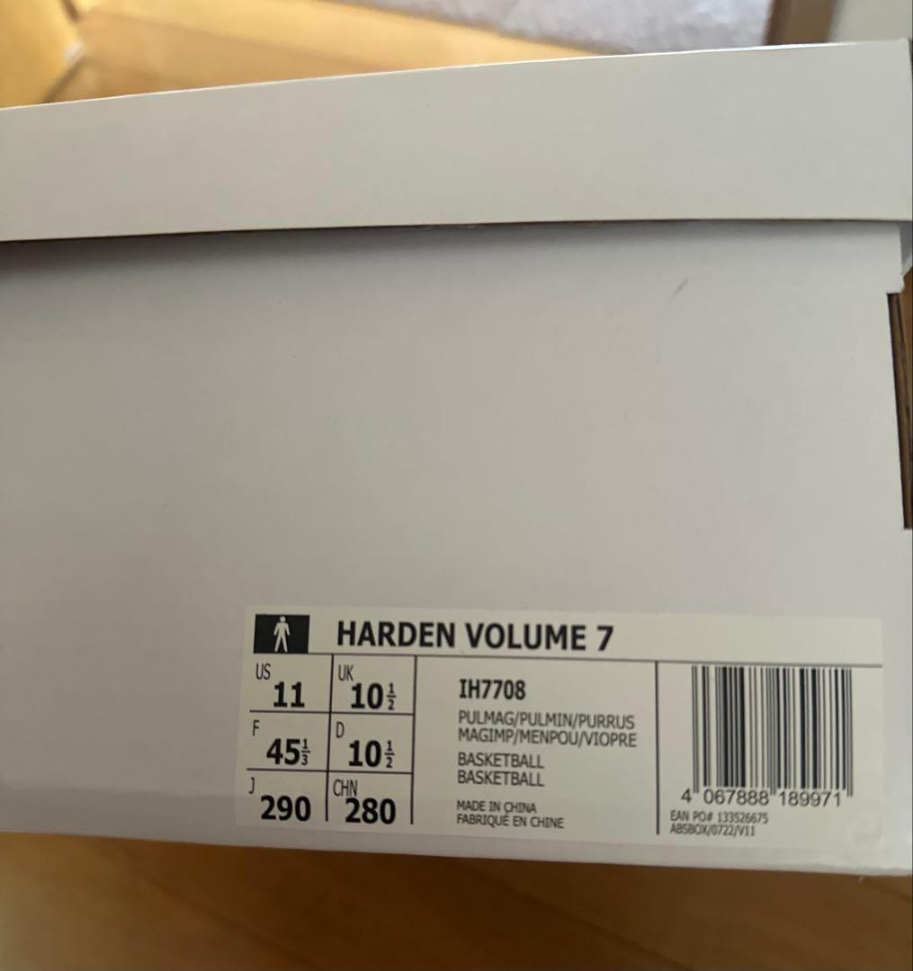 シューズ(男性用) adidas harden7 29cm