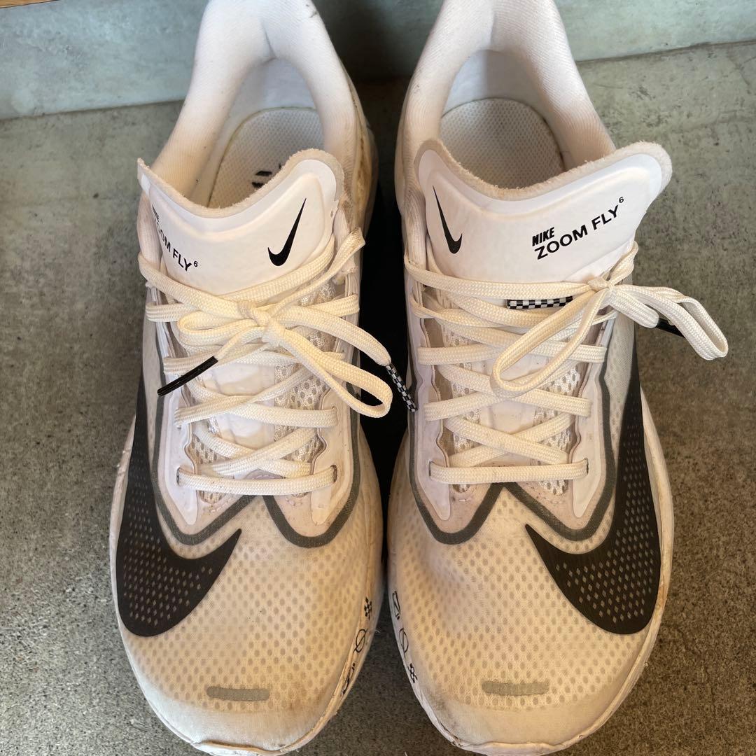 Nike Zoom Fly スパイクシューズ ホワイト/ブラック