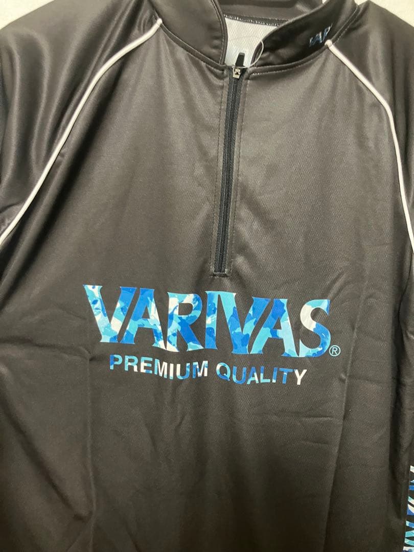 バリバス　ドライハーフジップ　長袖　新品