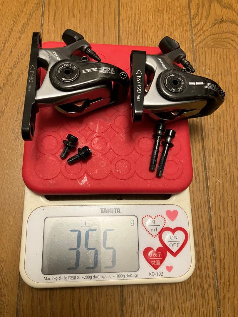 TRP ディスクブレーキ SPYRE SLC FLAT MOUNT フルセット