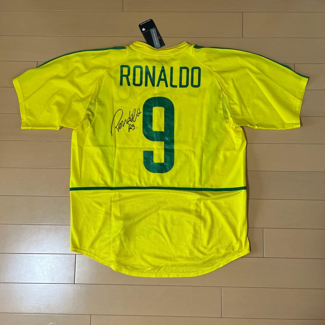Nike ブラジル代表 サイン入りジャージ XOサイズ