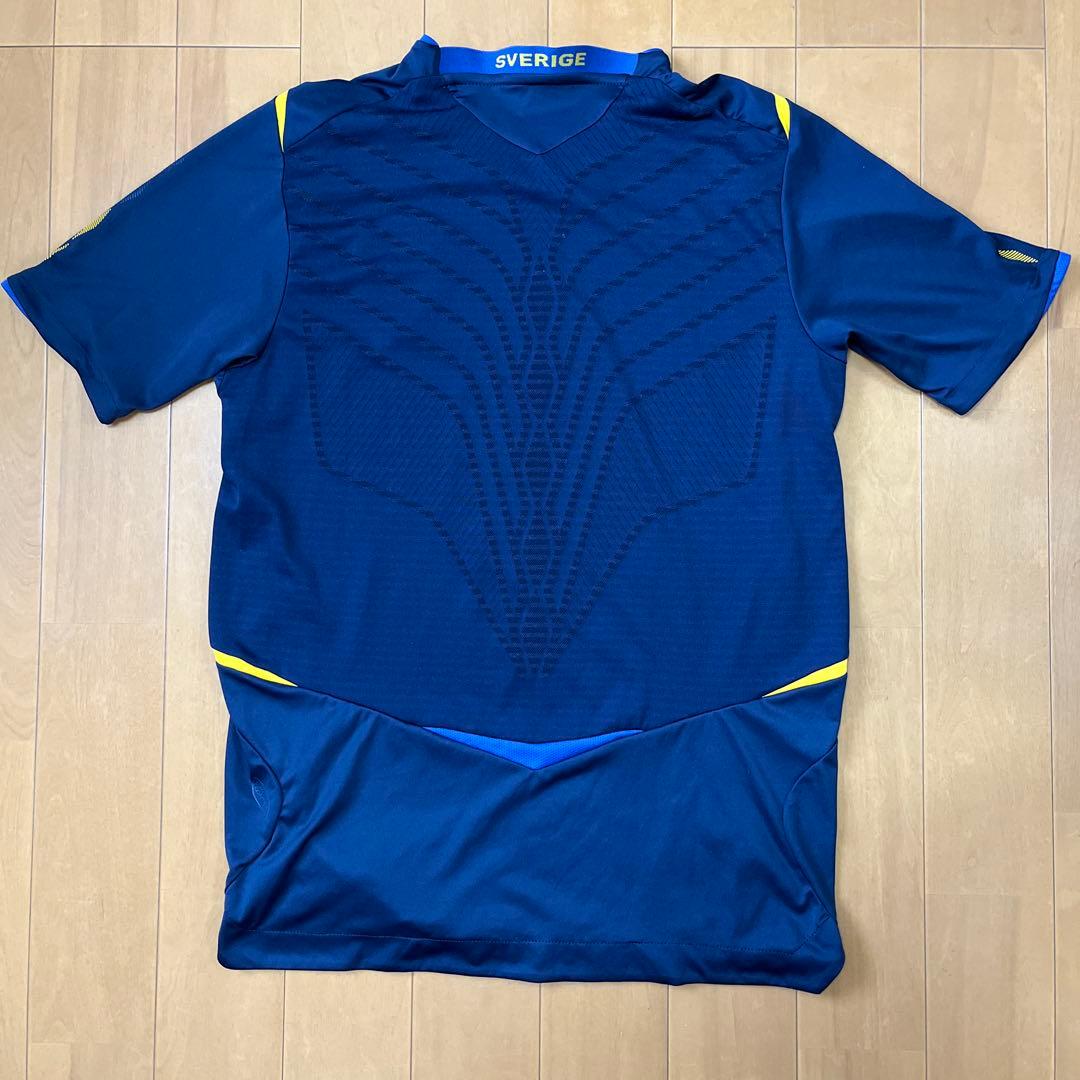 スウェーデン代表　ユニフォーム　アウェイ　umbro 08 ゲームシャツ