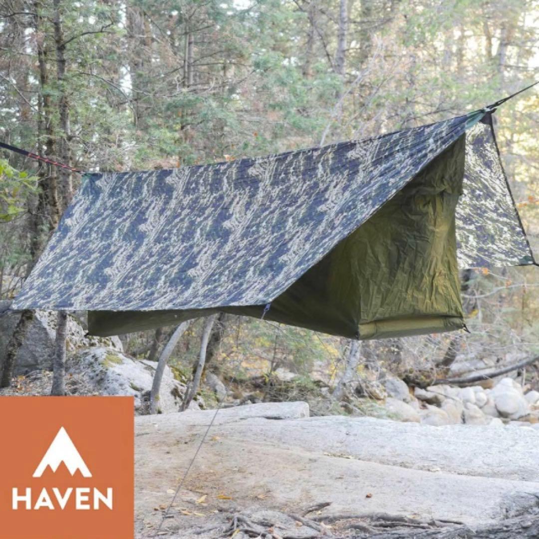 【新品未使用】ヘブンテント Haven Tent Camo フォレストカモ