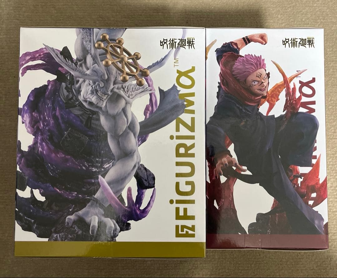 呪術廻戦 FIGURIZMα 宿儺・八握剣異戒神将魔虚羅　フィギュア 2種セット