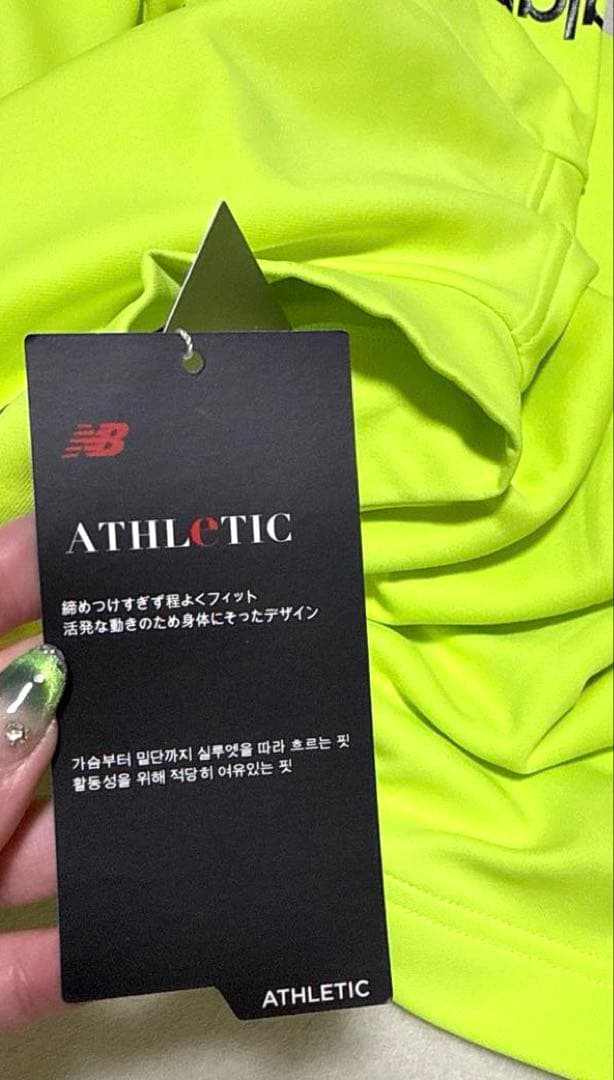 新品 ニューバランス ゴルフ メンズ モックネック 長袖XL 6 イエロー