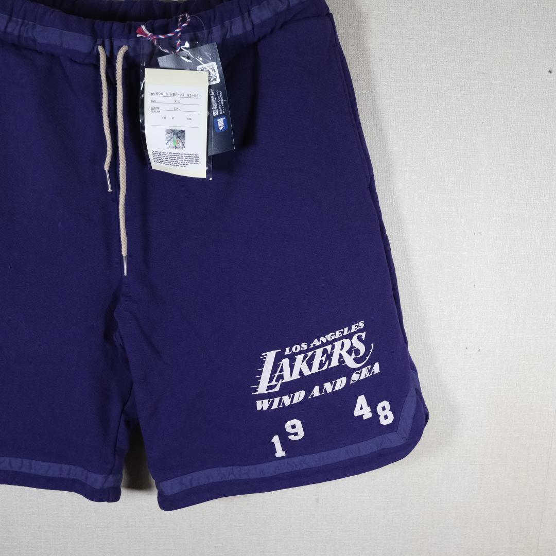 i*n様 WIND AND SEA NBA Sweat Shorts Pants