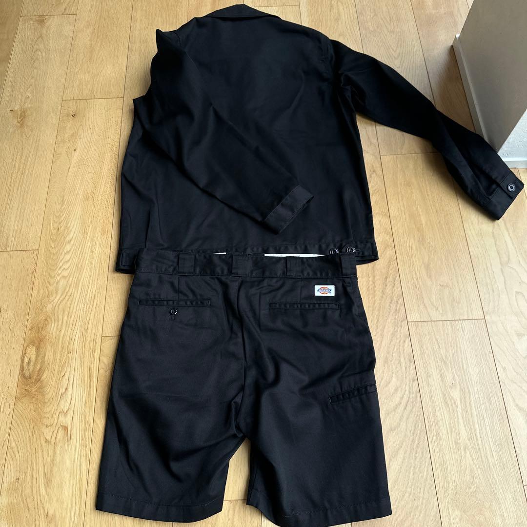 Dickies LSD ジャケット ショートパンツ セット ブラック