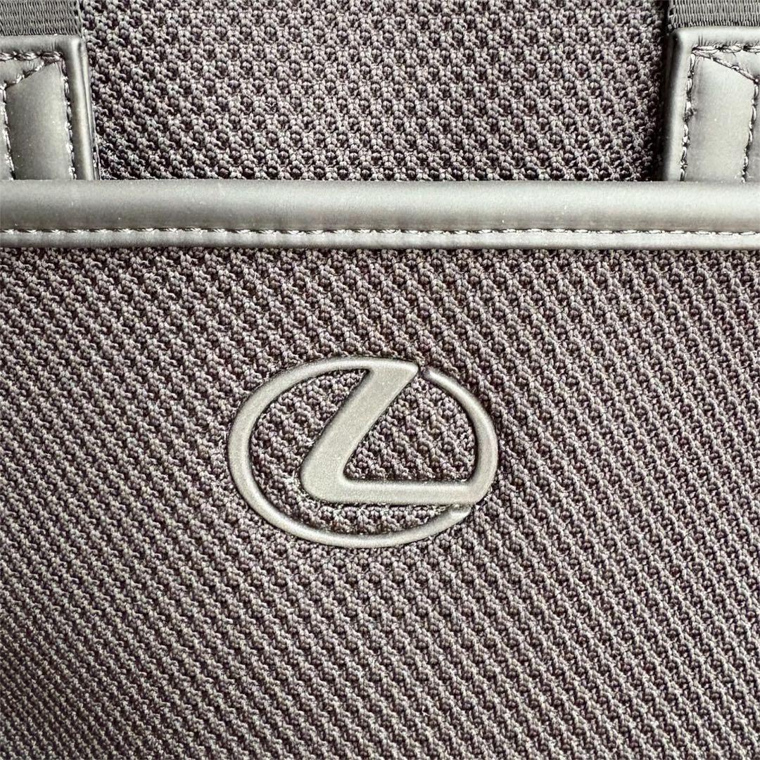 【美品】LEXUS 高級ラウンドバッグ　イタリアンファブリック　保冷仕様