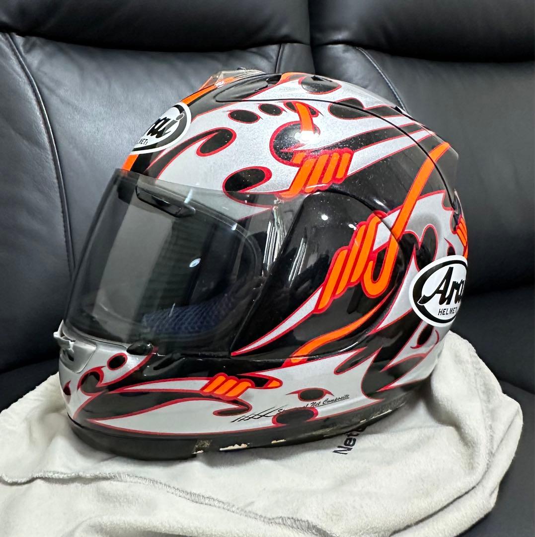 【希少】Arai RX-7 RR4 M 炎柄 PSC/SG