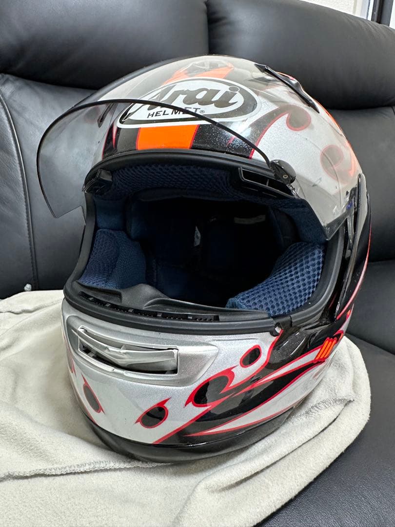 【希少】Arai RX-7 RR4 M 炎柄 PSC/SG