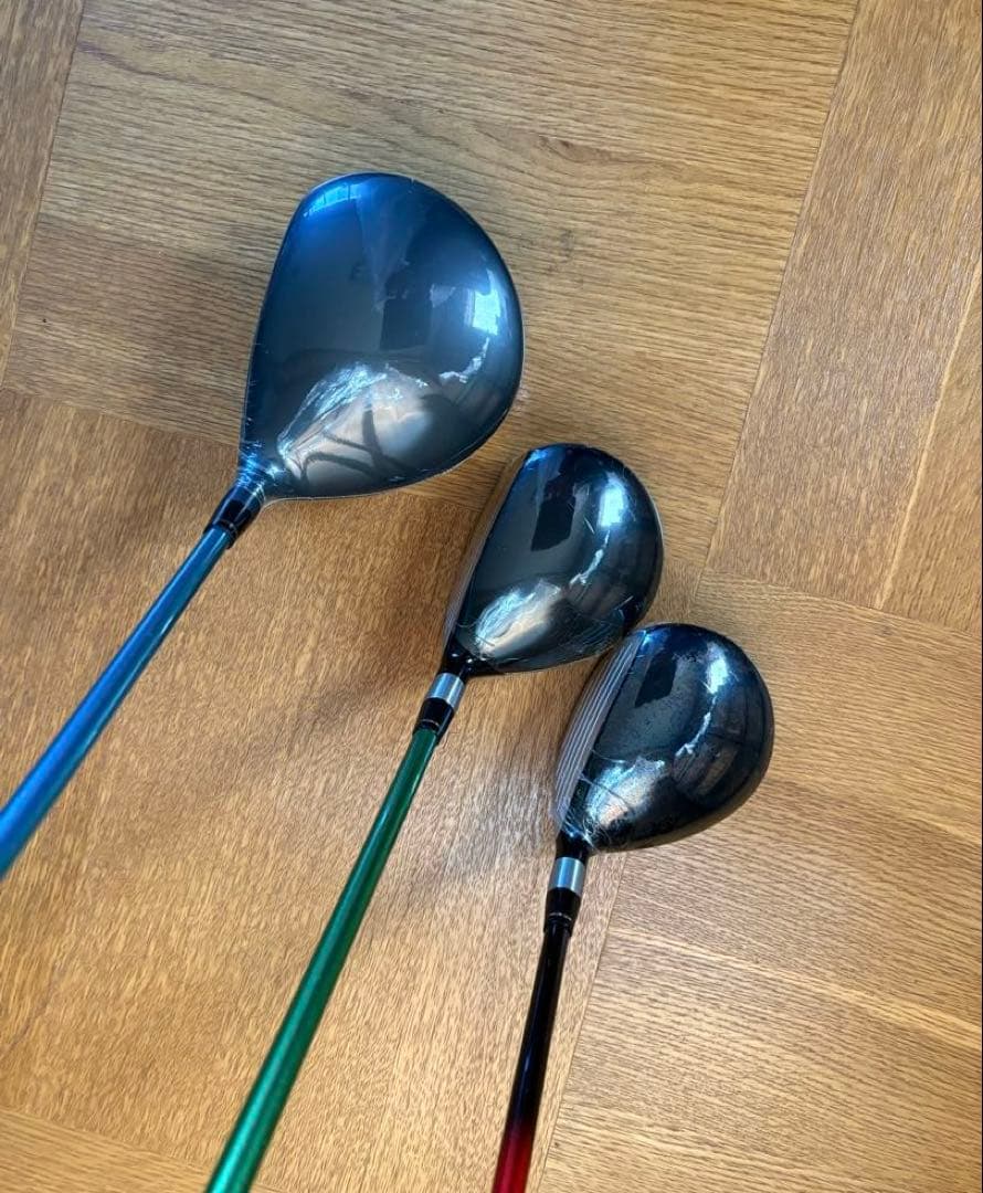 HONMA　本間　ツアーワールド　TW717　1W　3W　5W　日本製　3点