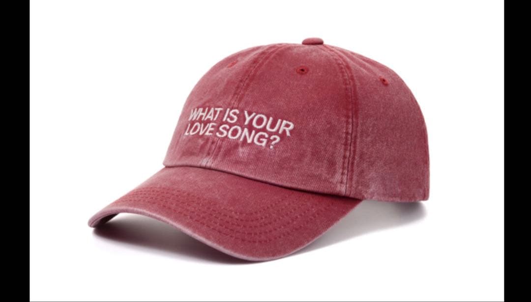 BTS ARIRANG アリラン POPUP Ball Cap 赤