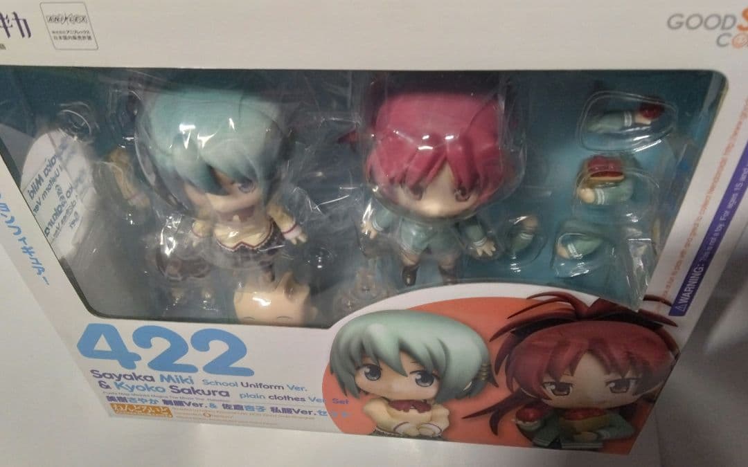 ねんどろいど422 美樹さやか 制服Ver. ＆ 佐倉杏子 私服Ver.
