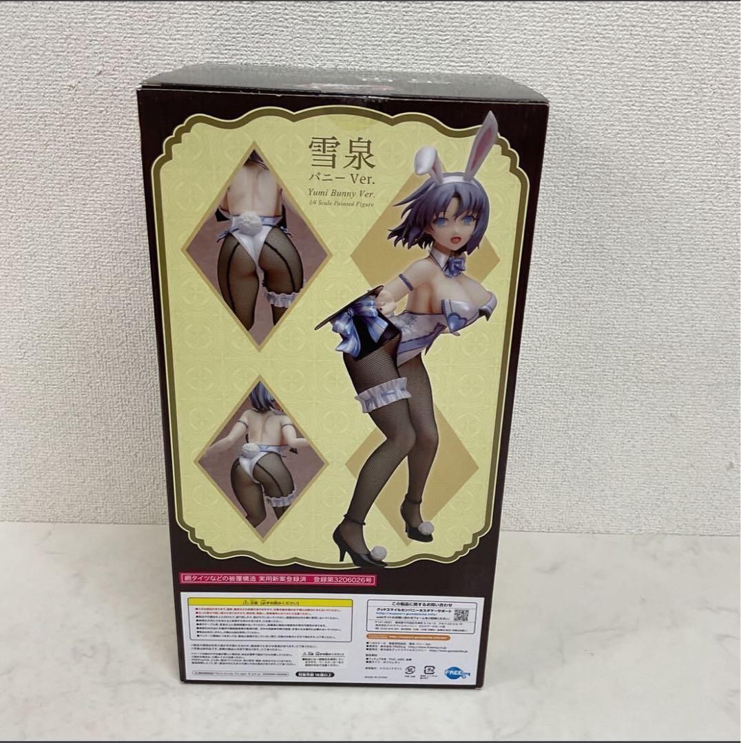 閃乱カグラ　フリーイング 1/4 雪泉 バニーver. 完成品フィギュア