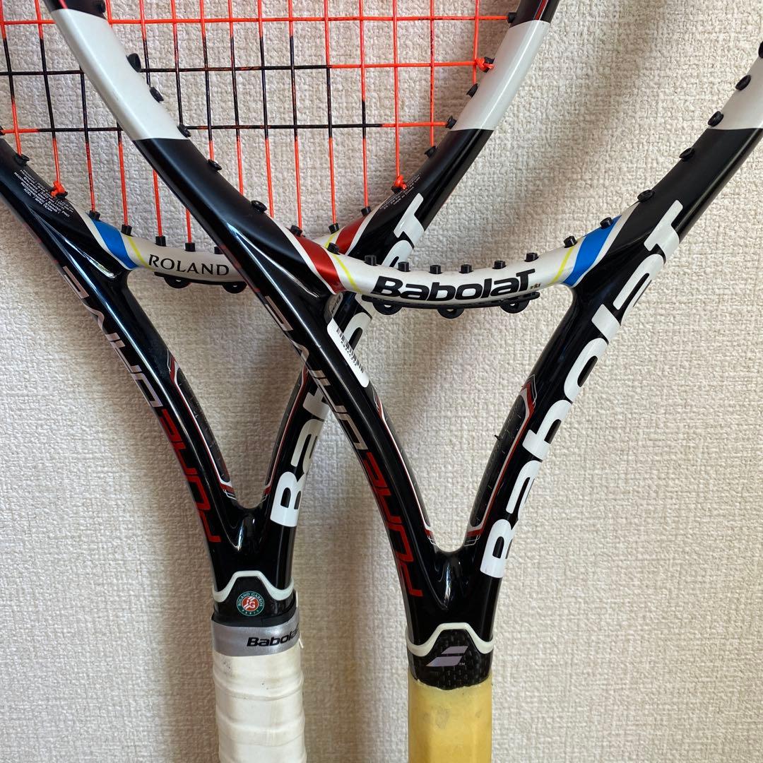 Babolat Pure Drive Roland Garros限定モデル 2本