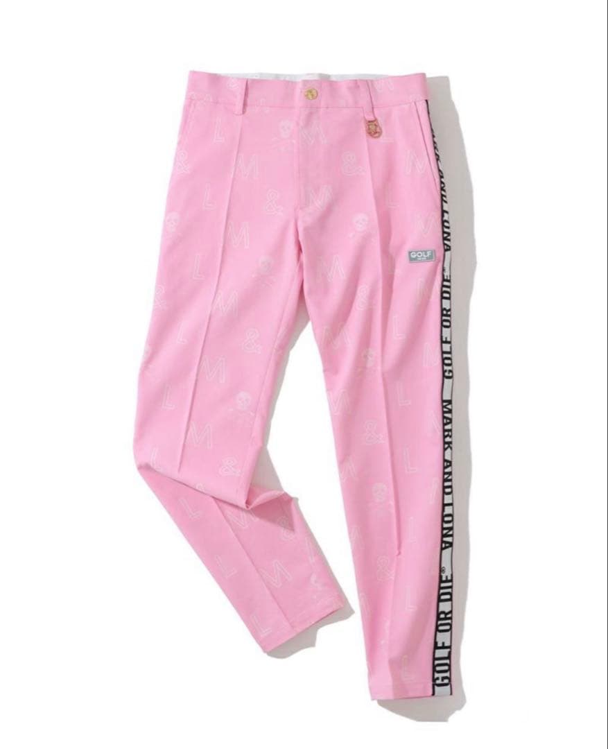 美品 ★ MARK&LONA 完売モデル ボトムス ピンク マーク&ロナ 正規品
