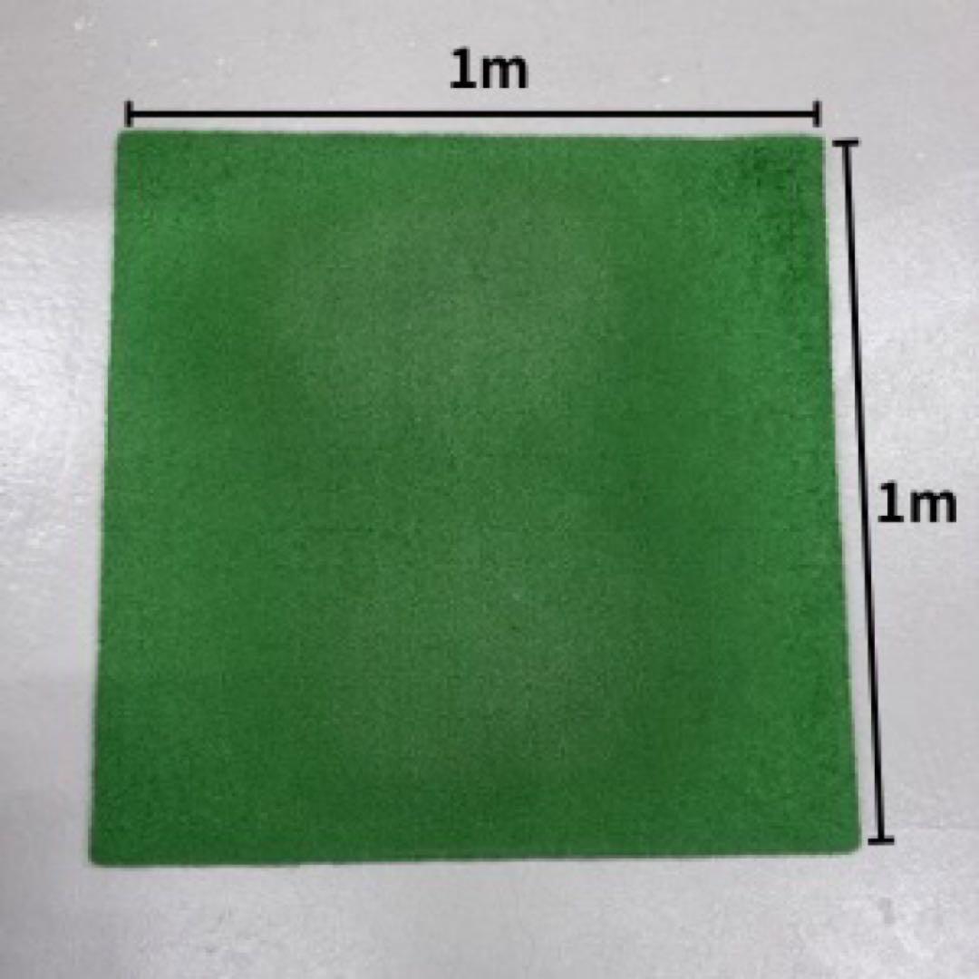 ゴルフ 練習用マット 中古 大型サイズ 1m×1m スタンスマット ゴルフマット