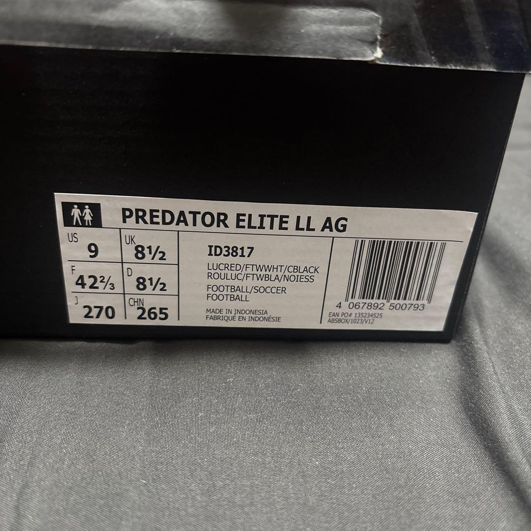 アディダス　プレデター　LL AG 27cm