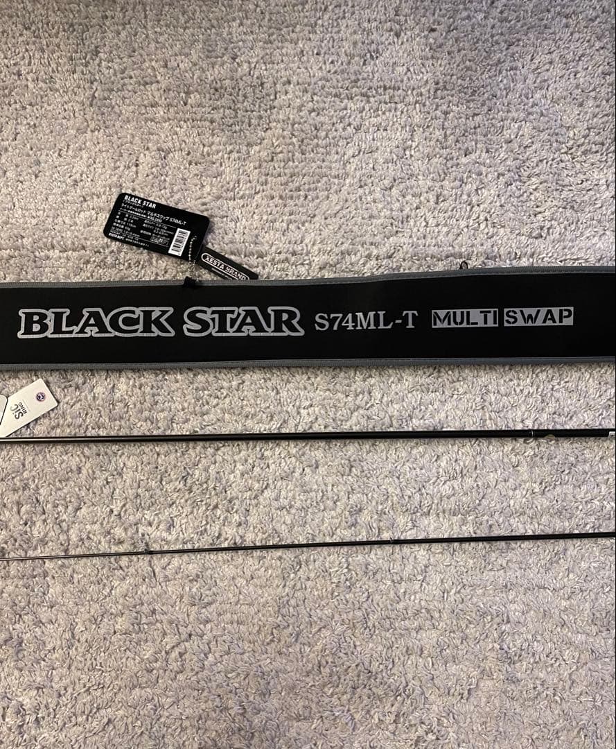 新品　ゼスタ ブラックスター S74 ML-T マルチスワップ