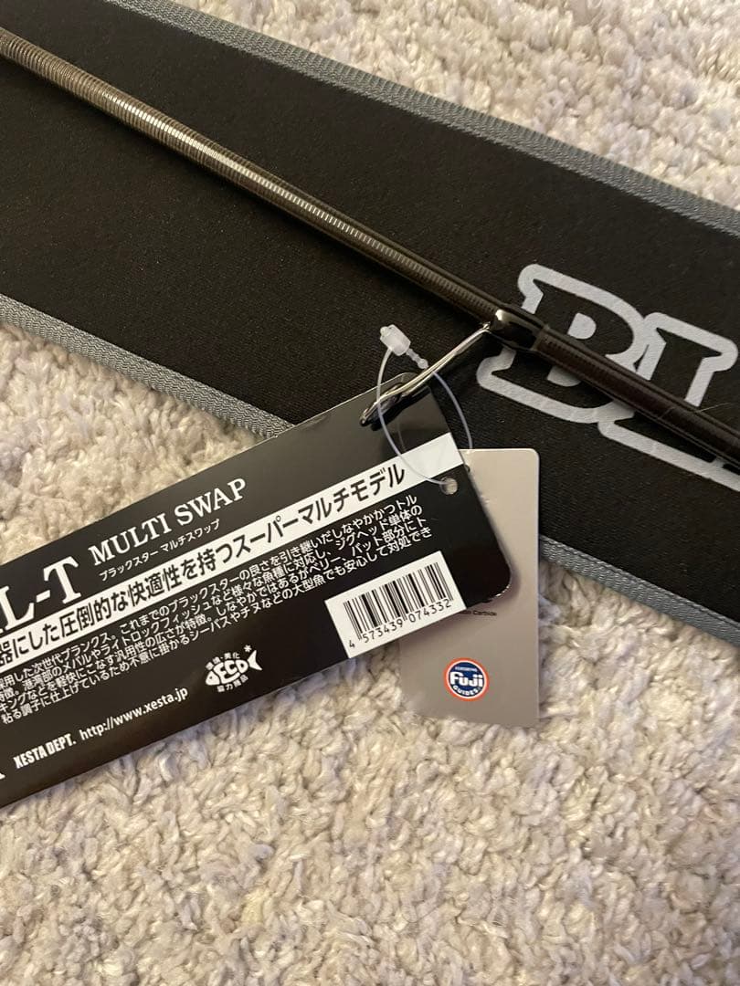 新品　ゼスタ ブラックスター S74 ML-T マルチスワップ