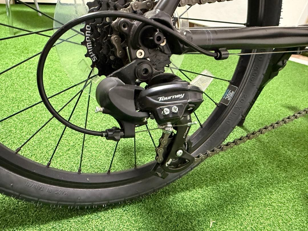 BRUNO ミニベロ ブラック 自転車本体