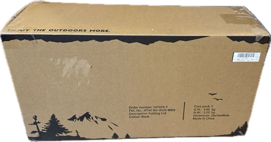 TIMBER RIDGE キャンプベッド ジェットコット メッシュキャンプコット