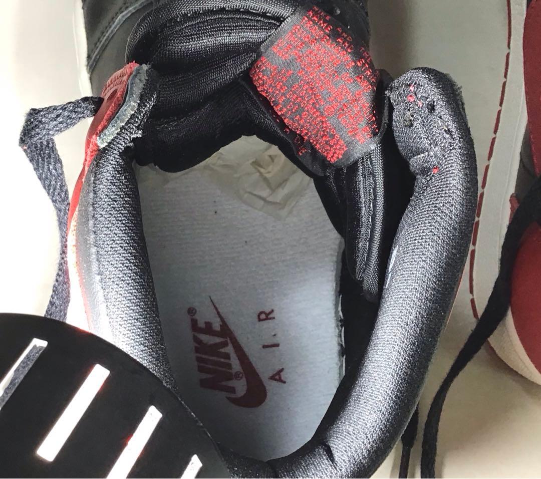 美 NIKE 1994 AIR JORDAN 1 エアジョーダン 1 黒赤 古着