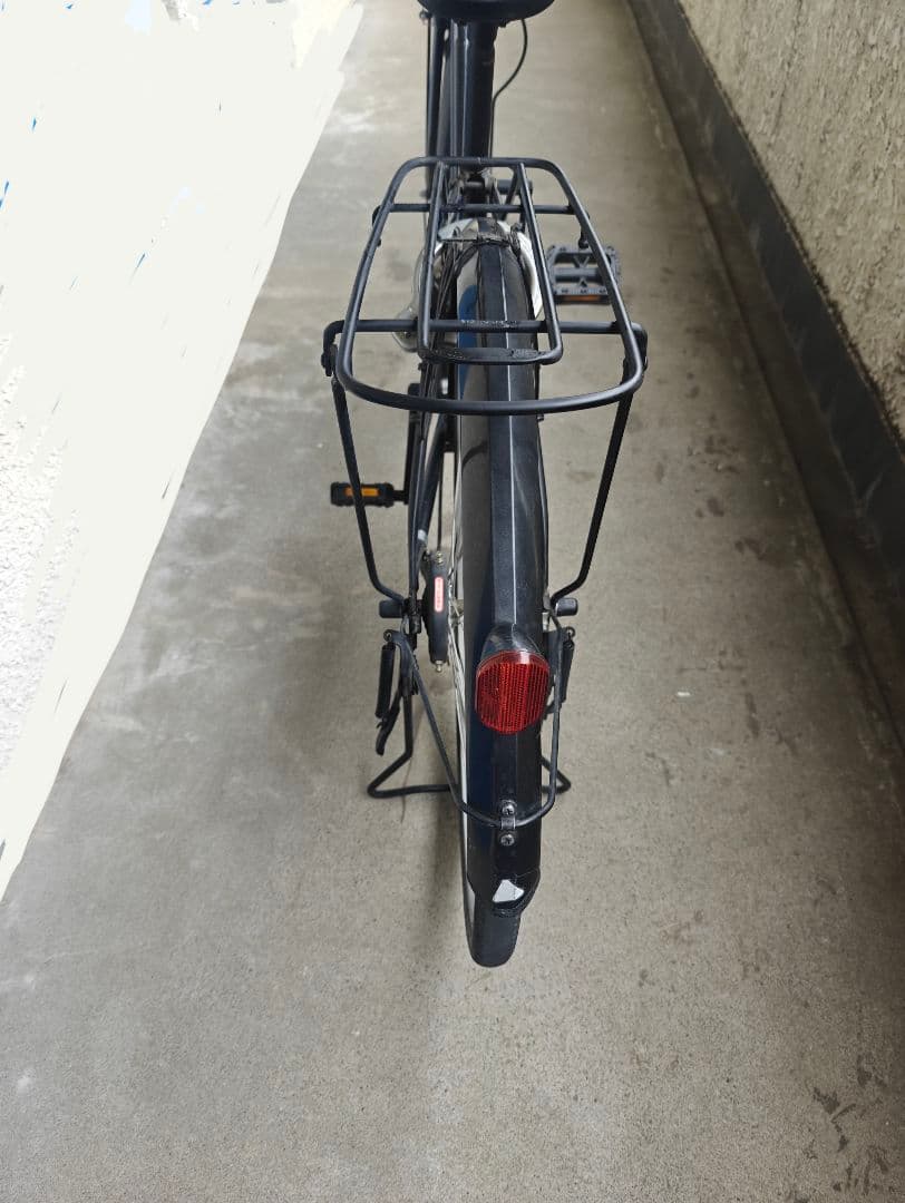 て*♡様 26インチ シティサイクル ママチャリ 大型カゴ付き 整備済み