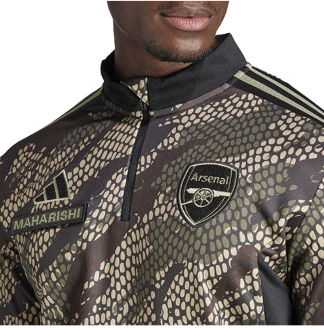 アーセナルFC×MAHARISHI トレーニング　セットアップ　インポートM