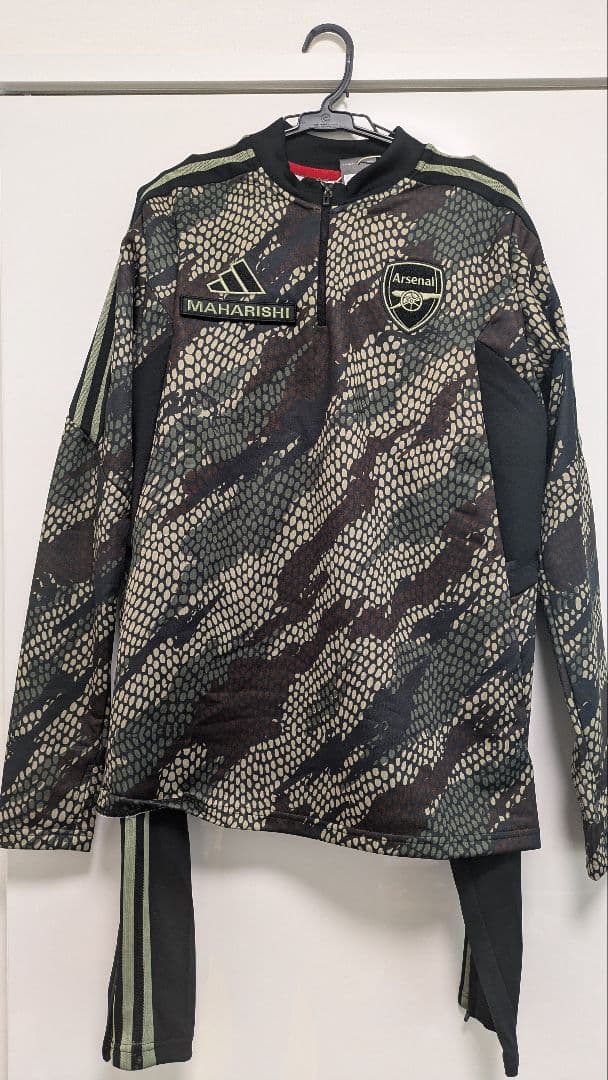 アーセナルFC×MAHARISHI トレーニング　セットアップ　インポートM