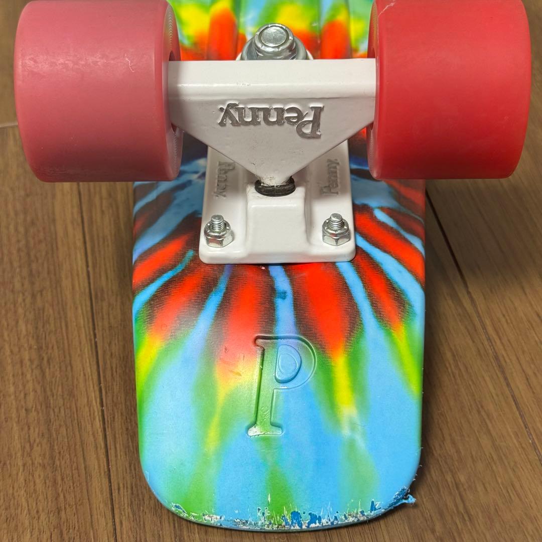 22インチ penny ペニーボード スケートボード タイダイ柄