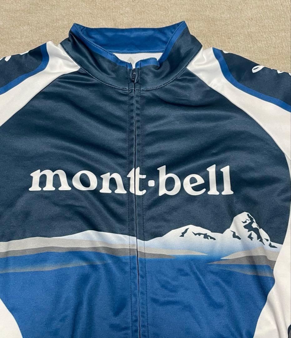 mont-bell モンベル サイクルジャージ ロングスリーブ Lサイズ