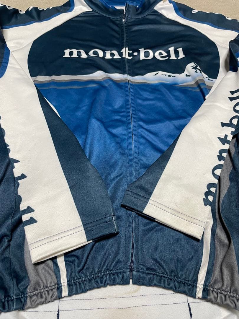 mont-bell モンベル サイクルジャージ ロングスリーブ Lサイズ