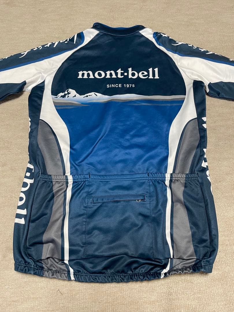 mont-bell モンベル サイクルジャージ ロングスリーブ Lサイズ