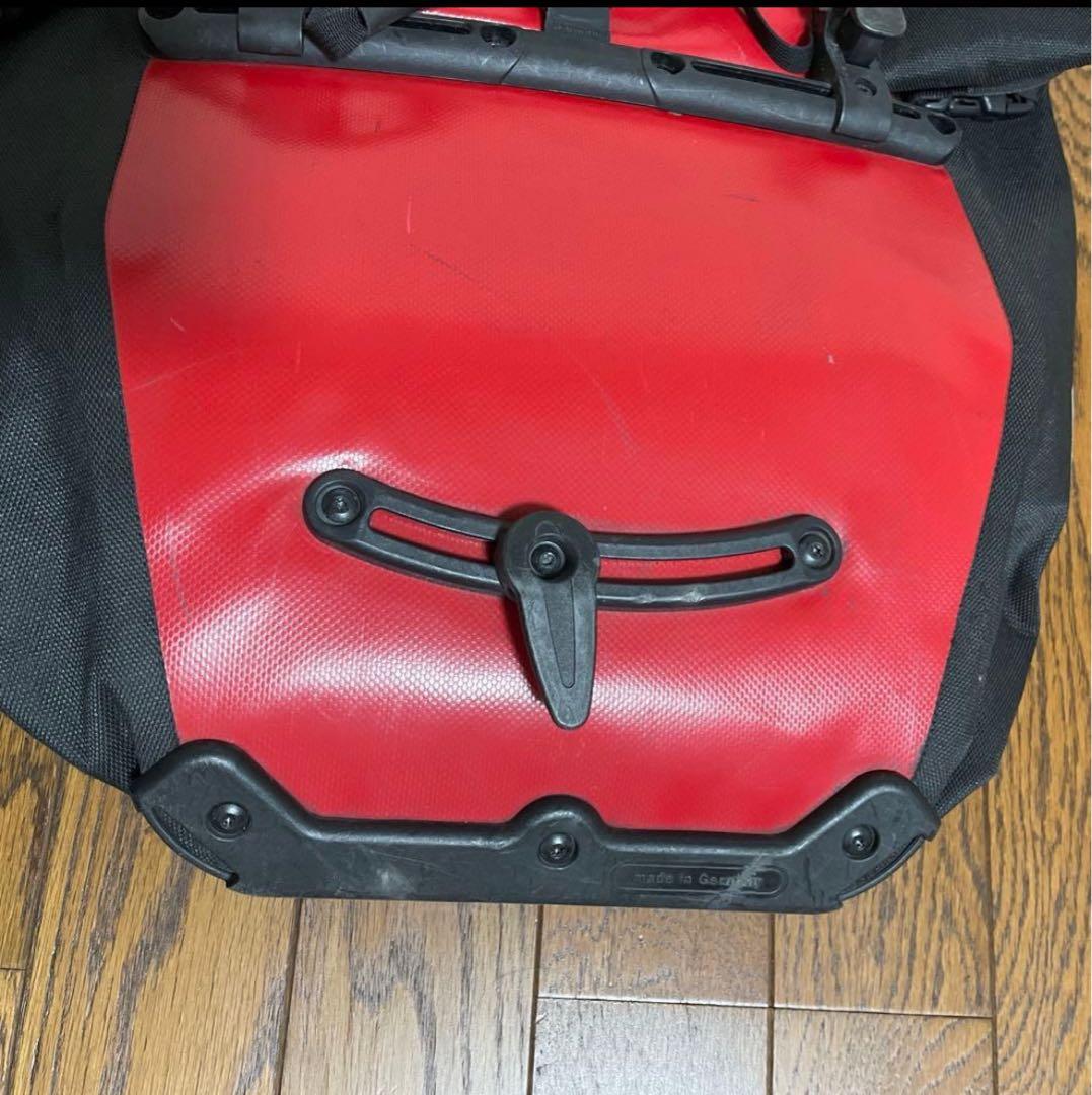 ORTLIEB オルトリーブ バックローラー クラシックQL21 ペア レッド