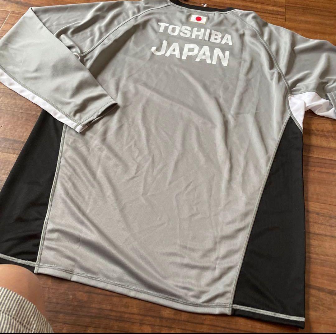 日本代表モデル　JAPAN PRACTICE L/S TEE 3L