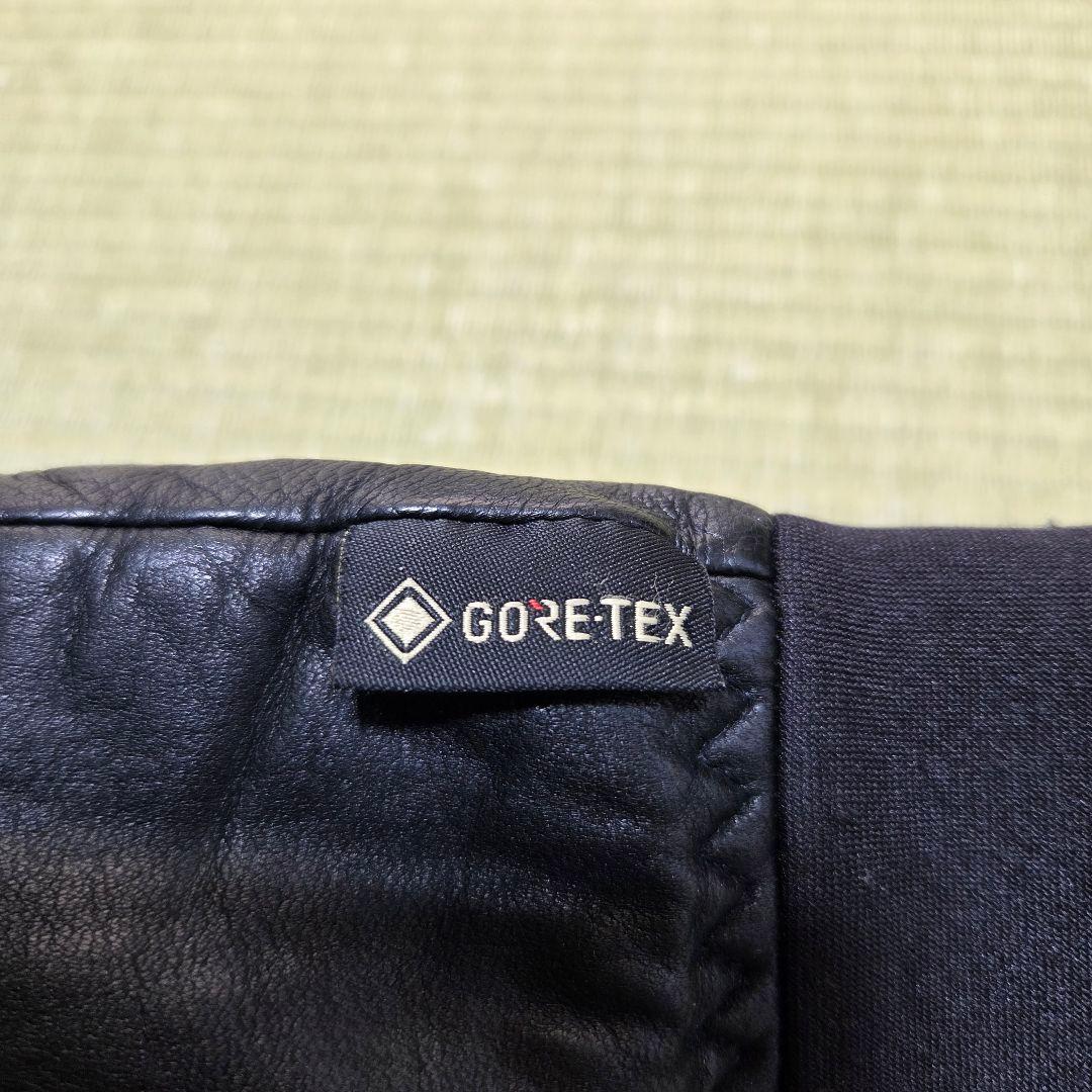 HESTRAヘストラ GORE-TEX レザーグローブ サイズ7　ブラック