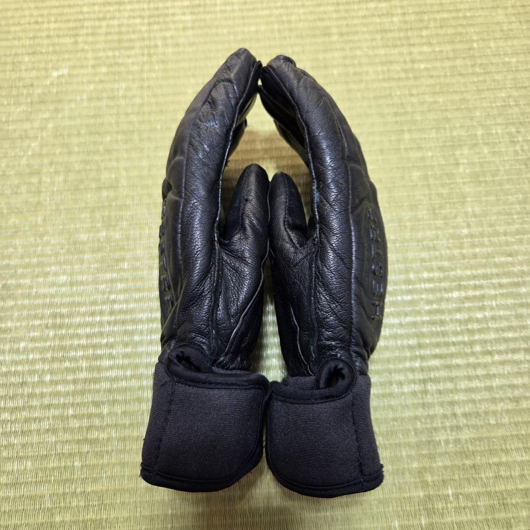HESTRAヘストラ GORE-TEX レザーグローブ サイズ7　ブラック