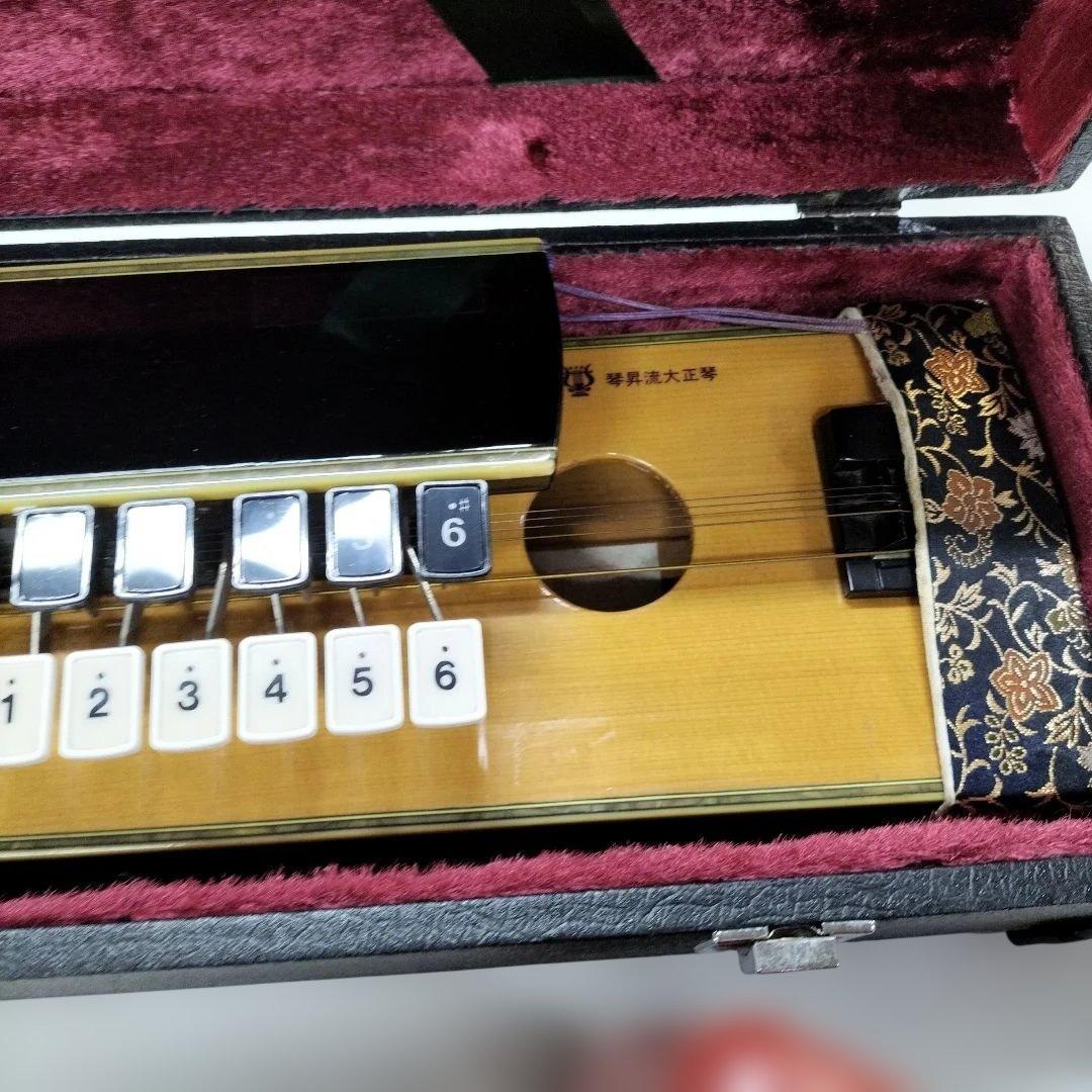 CA-12W 大正琴 木製 6弦　アンプ他まとめ売り
