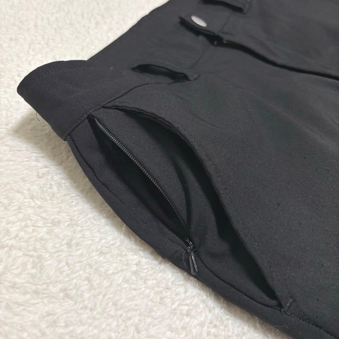 RUFFLOG ラフロッグ サイドポケット ストレッチパンツ 黒 XL