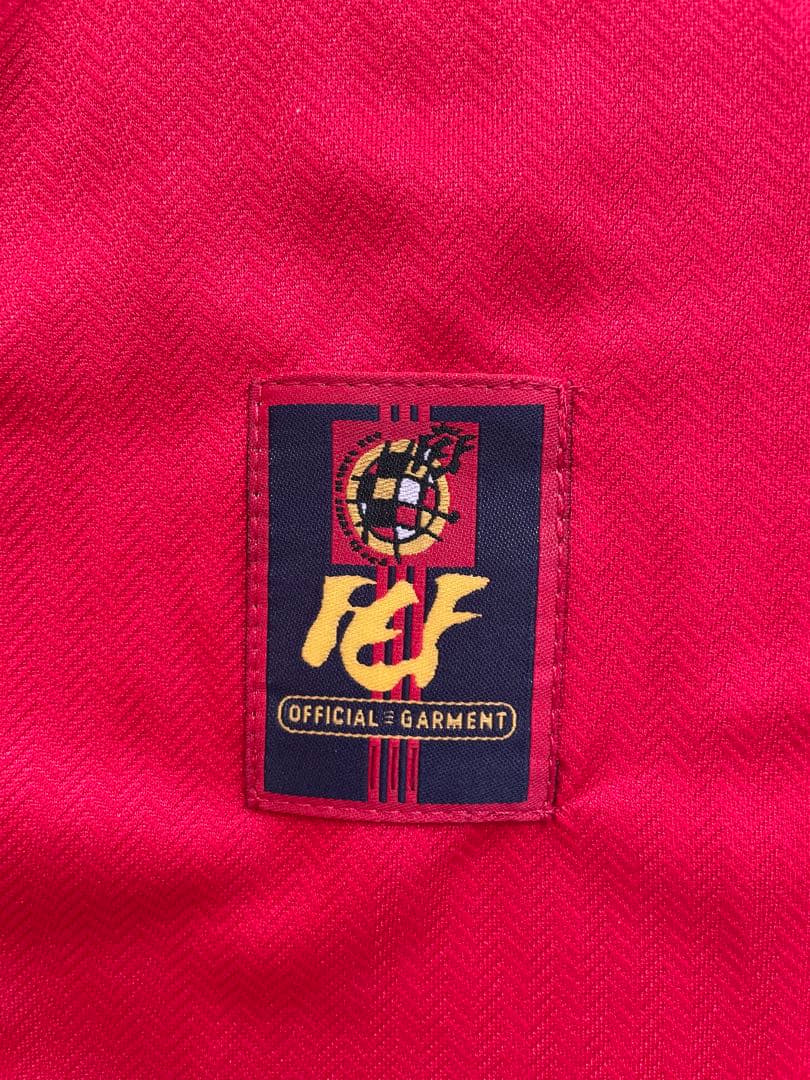 1998年フランスW杯　スペイン代表 半袖シャツ
