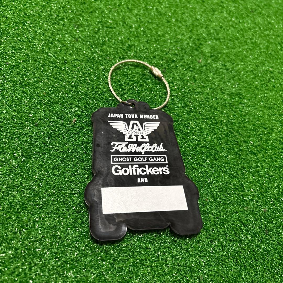 Golfickers ネームタグ タグ ネームタグ ネームプレート バッグタグ